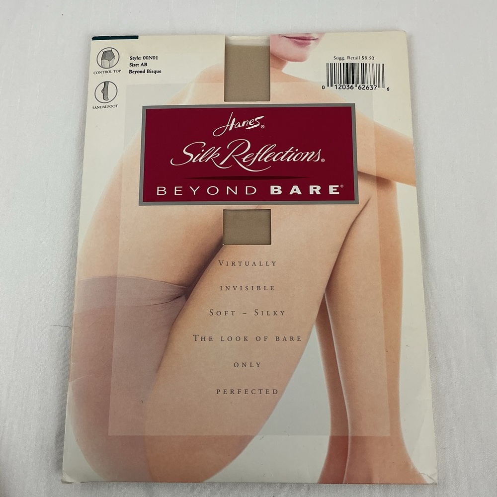 Hanes Silk Reflections Beyond Bare Pantyhose AB